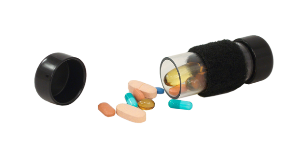 Portable Airtight Pill Container